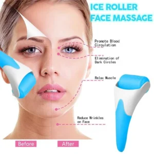 benefits of ice rolling face