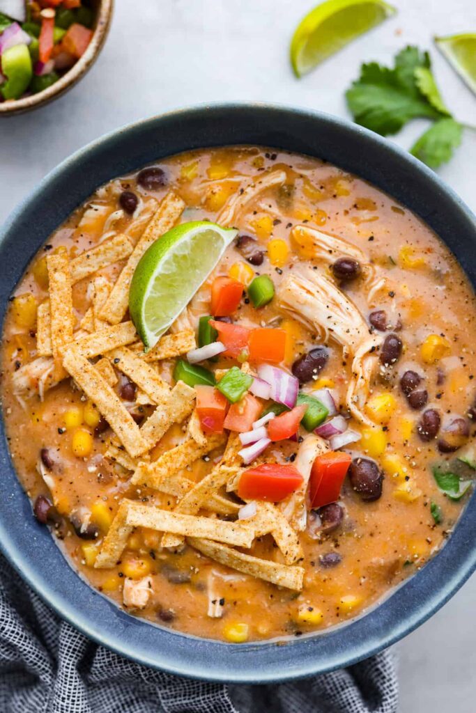 Slow Cooker Chicken Fajita Soup – Health Recipes