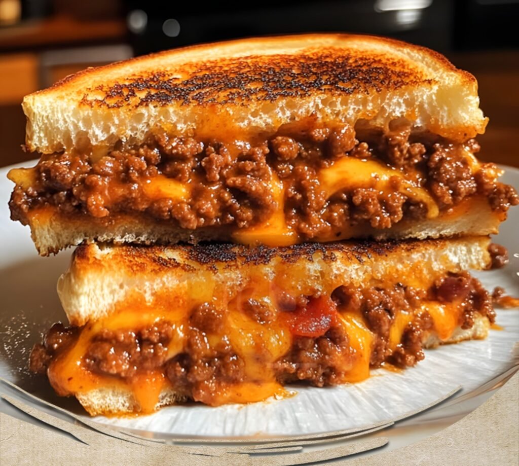 Sloppy Joe Grilled Cheese Recipe – Health Recipes