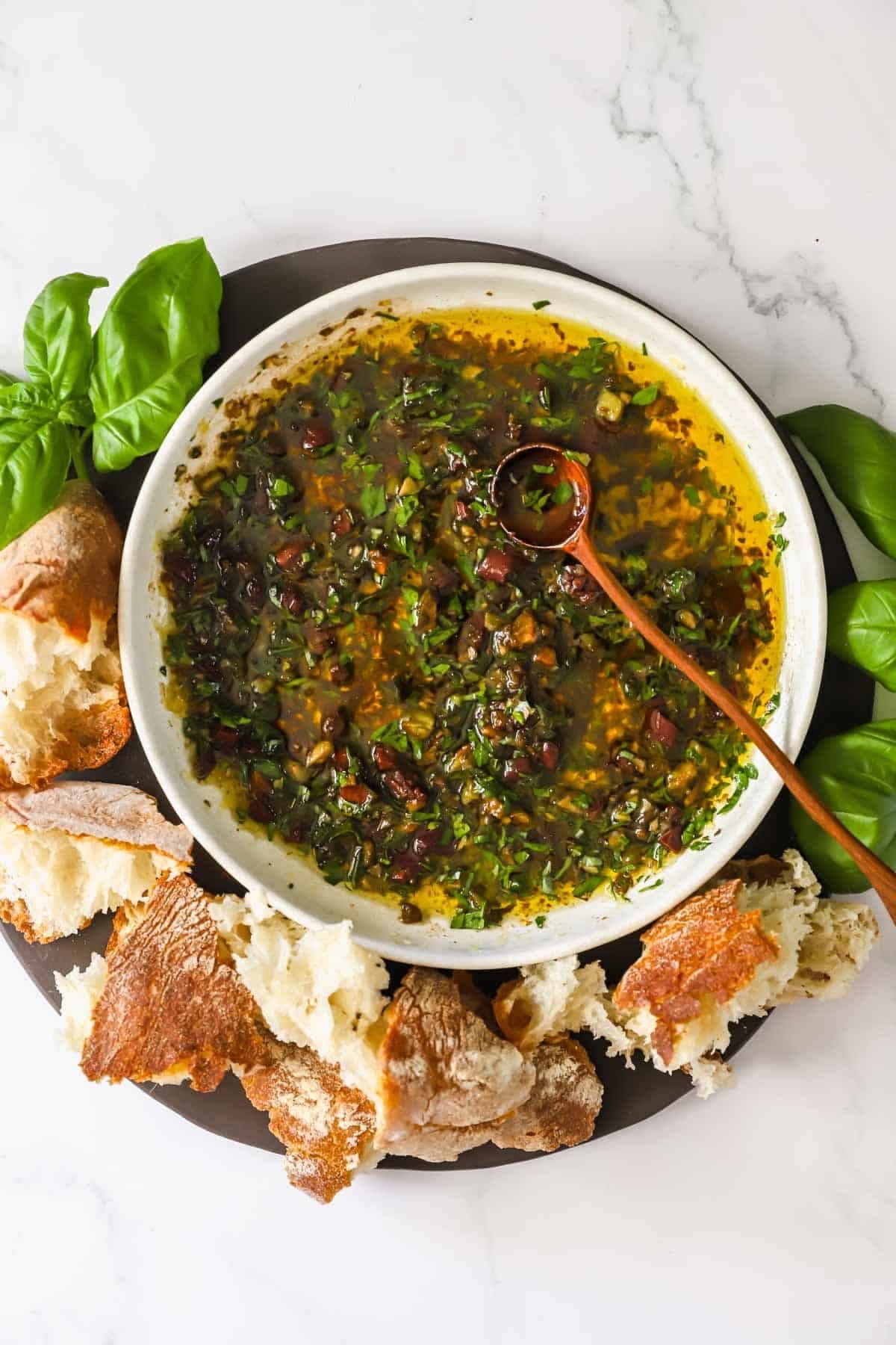 Homemade Bread Dipping Oil