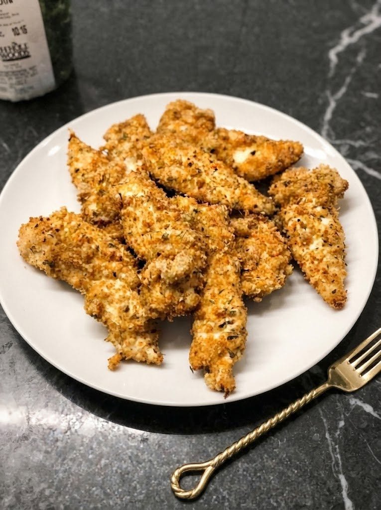 Keto Chicken Tendies There are some recipes that just make everyone wander into the kitchen asking, “Are those ready yet?” These Keto Chicken Tendies are definitely one of them. I first started making these when I was craving those crispy, golden chicken tenders I remembered from childhood—but I wanted something that would fit a keto lifestyle. One weekend, I decided to experiment with almond flour, Parmesan, garlic, and a few simple spices. The result? Crispy on the outside, tender and juicy in the middle, and so satisfying that nobody seemed to miss the traditional breadcrumbs. They've become one of those easy recipes I love having in my back pocket. They're perfect for a relaxed weekend lunch, a quick weeknight dinner, or even those evenings when you want something comforting without spending an hour in the kitchen. And if you have kids around, be warned: make extra. These disappear quickly! ❤️ Why You'll Love These Keto Chicken Tendies Crispy and crunchy without traditional breadcrumbs Keto-friendly and low-carb Made with simple ingredients Ready in about 30 minutes Baked instead of deep-fried Family-friendly and easy to customize Great for meal prep Delicious with ranch, garlic aioli, or sugar-free ketchup Almond flour and Parmesan are especially useful for keto-style breading because the almond flour provides structure while the Parmesan browns and adds a savory, crispy texture. 🛒 Ingredients You'll Need For the Chicken 1 ½ pounds boneless, skinless chicken breasts or chicken tenderloins 2 large eggs 1 tablespoon heavy cream or unsweetened almond milk ½ teaspoon salt ¼ teaspoon black pepper For the Keto Breading ¾ cup finely ground almond flour ¾ cup finely grated Parmesan cheese 1 teaspoon garlic powder 1 teaspoon onion powder ½ teaspoon smoked paprika ½ teaspoon Italian seasoning ½ teaspoon salt ¼ teaspoon black pepper Pinch of cayenne pepper, optional For Baking 2 tablespoons olive oil or avocado oil Cooking spray, optional Tip: Finely grated Parmesan works particularly well because it blends evenly with the almond flour and creates a more consistent coating. 👩🍳 How to Make Keto Chicken Tendies 1. Prepare the Chicken Preheat your oven to 425°F (220°C). Line a large baking sheet with parchment paper. For an even crispier bottom, place a wire rack over the baking sheet and lightly grease it. If you're using chicken breasts, slice them lengthwise into strips about ½–¾ inch thick. Pat the chicken completely dry with paper towels. Don't skip this step. Excess moisture can make the breading slide off instead of sticking to the chicken. Season the chicken lightly with salt and pepper. 2. Make the Egg Wash In a shallow bowl, whisk together: 2 eggs 1 tablespoon heavy cream A small pinch of salt Whisk until smooth. 3. Make the Keto Breading In a second shallow bowl, combine: Almond flour Parmesan Garlic powder Onion powder Smoked paprika Italian seasoning Salt Black pepper Cayenne, if using Give everything a good stir so the seasonings are evenly distributed. 4. Coat the Chicken Take one chicken strip and dip it into the egg mixture. Let the excess drip off, then place it into the almond-flour mixture. Press the breading firmly onto both sides. Place the coated chicken on your prepared baking sheet or wire rack. Repeat with all the chicken. For an extra-thick crust, you can dip each piece back into the egg wash and give it a second coating of the breading. 5. Add the Oil Lightly drizzle or brush the tenders with olive oil or avocado oil. You can also give the tops a light spray with cooking oil. This helps the almond flour and Parmesan coating brown beautifully in the oven. 6. Bake Bake for approximately 10–12 minutes. Carefully flip the chicken tenders and continue baking for another 8–12 minutes, depending on their thickness. The coating should be golden and crisp, and the chicken should reach an internal temperature of 165°F (74°C). 7. Let Them Rest Remove the tendies from the oven and let them rest for about 3–5 minutes. Then serve them hot with your favorite keto dipping sauce. 🔥 Air Fryer Keto Chicken Tendies If you love an especially crispy coating, the air fryer is an excellent option. Preheat your air fryer to 400°F (200°C). Arrange the breaded tenders in a single layer without overcrowding them. Lightly spray the chicken with oil. Air fry for about 8 minutes, flip, then cook another 5–8 minutes, or until golden and the chicken reaches 165°F. Cooking times vary depending on the thickness of the tenders, so use the internal temperature as your final check. Air-fryer keto tender recipes commonly use 400°F and roughly 15 minutes total cooking time. 🥓 Want Them Extra Crispy? For that seriously crunchy, almost fast-food-style texture, replace about half of the almond flour with finely crushed pork rinds. A popular keto method uses almond flour as a binder and pork-rind crumbs for extra crunch. Try: ½ cup almond flour ½ cup finely crushed pork rinds ½ cup Parmesan Mix with your usual seasonings and coat the chicken as directed. The result is incredibly crunchy. 💡 Tips for the Best Keto Chicken Tendies Pat the chicken dry This is probably the most important little trick. Dry chicken gives the coating something to grab onto. Don't overcrowd the pan Leave a little space between each tender. If they're touching, they'll steam instead of crisp. Use finely ground almond flour Blanched, finely ground almond flour generally gives a smoother coating than coarse almond meal. Press the coating on Don't just roll the chicken through the breading. Gently press it onto the chicken with your fingers. Use a wire rack A wire rack allows hot air to circulate underneath the tenders, helping both sides crisp. Flip carefully Give the crust time to set before flipping. If you move the tenders too early, some of the coating can stick to the pan. Don't overcook the chicken Chicken breast becomes dry quickly. Take the tendies out once they reach 165°F. 🌶️ Easy Variations Buffalo Chicken Tendies Add ½ teaspoon cayenne to the breading and serve with melted butter mixed with your favorite sugar-free hot sauce. Ranch Keto Tendies Add 1 teaspoon dry ranch seasoning to the almond-flour mixture. Spicy Parmesan Tendies Increase the cayenne and add ½ teaspoon chili powder. Garlic Herb Tendies Add extra garlic powder, dried parsley, and a little dried basil. Cheesy Chicken Tendies Add a little extra finely grated Parmesan to the coating for an even more savory crust. Lemon Pepper Tendies Use lemon pepper seasoning in place of some of the black pepper and serve with fresh lemon wedges. 🥣 Best Keto Dipping Sauces These tendies are even better with something creamy for dipping. Try: Homemade ranch Garlic aioli Buffalo sauce Sugar-free ketchup Keto honey mustard Jalapeño ranch Chipotle mayo Avocado-lime sauce For a super simple dip, mix ½ cup mayonnaise + 1 tablespoon Dijon mustard + 1 teaspoon lemon juice + a pinch of garlic powder. 🍽️ What to Serve With Keto Chicken Tendies Turn these into a complete keto-friendly meal with: Cauliflower fries Roasted broccoli Garlic butter green beans Cauliflower mash Simple garden salad Coleslaw Zucchini fries Air-fried Brussels sprouts Cucumber salad For a fun family dinner, I love putting the tendies in the middle of the table with several dipping sauces and letting everyone choose their favorite. It has that casual “Friday night comfort food” feeling without requiring a complicated recipe. 🥗 Make Them Into a Keto Chicken Tender Salad Leftover tendies are fantastic over salad. Slice a couple of cooled chicken tenders and pile them over: Romaine lettuce Cucumber Cherry tomatoes Avocado Shredded cheddar Red onion Add ranch or Caesar dressing and you've got an easy lunch that feels completely different from the original dinner. 🧊 Storage & Reheating Store leftover chicken tendies in an airtight container in the refrigerator for up to 3–4 days. For the best texture, reheat them in an air fryer at 375°F for 3–5 minutes or in a hot oven until warmed through. I don't recommend microwaving them if you're trying to keep the coating crispy—the microwave tends to soften the crust. Can You Freeze Keto Chicken Tendies? Absolutely. Let cooked tenders cool completely, then freeze them in a single layer until firm. Transfer them to a freezer-safe bag or container. For best quality, use within about 2–3 months. Reheat directly from frozen in an air fryer or oven until hot and crisp. You can also freeze the uncooked, breaded tenders individually and then cook them from frozen, adding extra cooking time and checking that the chicken reaches 165°F. ❓ Frequently Asked Questions Are chicken tendies keto? Traditional chicken tenders are usually coated with wheat flour or breadcrumbs, which can add significant carbohydrates. These homemade tendies use almond flour and Parmesan instead, making them much more suitable for a keto-style meal. Can I use chicken breast instead of chicken tenderloins? Yes! Slice boneless, skinless chicken breast into evenly sized strips. Keeping the pieces similar in thickness helps them cook evenly. Can I make these without almond flour? Yes. Finely crushed pork rinds are a popular very-low-carb alternative. You can also use a combination of pork-rind crumbs and Parmesan. Can I fry these instead of baking them? Definitely. Shallow-frying in avocado oil can give you an even more traditional fried-chicken texture. Cook until deeply golden and the chicken reaches 165°F internally. Why is my breading falling off? The most common reasons are wet chicken, too much egg wash, or not pressing the breading firmly onto the chicken. Pat the chicken dry first, allow excess egg to drip off, and firmly press the coating onto every piece. Can I make these in an air fryer? Yes. Air fry at about 400°F for 13–16 minutes, flipping halfway through. Check the thickest piece with a thermometer before serving. What makes these “tendies”? “Tendies” is simply a fun, casual name for chicken tenders. The recipe uses the same basic idea: strips of chicken covered in a crispy seasoned coating. 📝 Recipe at a Glance Recipe: Keto Chicken Tendies Prep Time: 15 minutes Cook Time: 18–24 minutes Total Time: About 30–40 minutes Servings: 4–6 Ingredients 1 ½ lb chicken breast or chicken tenderloins 2 eggs 1 tbsp heavy cream ¾ cup almond flour ¾ cup Parmesan 1 tsp garlic powder 1 tsp onion powder ½ tsp smoked paprika ½ tsp Italian seasoning ½ tsp salt ¼ tsp black pepper Pinch cayenne, optional 2 tbsp olive or avocado oil Instructions Preheat oven to 425°F. Slice chicken into even strips and pat dry. Whisk eggs and heavy cream together. Mix almond flour, Parmesan, and seasonings in a shallow bowl. Dip chicken into egg mixture, then firmly press into breading. Arrange on a parchment-lined baking sheet or wire rack. Lightly drizzle or spray with oil. Bake for 10–12 minutes. Flip and bake another 8–12 minutes. Cook until the chicken reaches 165°F internally. Rest for 3–5 minutes. Serve hot with your favorite keto dipping sauce. ❤️ The Kind of Dinner Everyone Gets Excited About I love recipes like these because they don't feel like “diet food.” They're crispy. They're golden. They're full of garlic and Parmesan flavor, and there's something wonderfully nostalgic about picking up a chicken tender and dipping it into a creamy sauce. The first time I put a plate of these on the table, I expected them to be a healthier compromise. Instead, they became one of those recipes everyone kept reaching for. Sometimes the best keto recipes aren't the complicated ones. They're the simple comfort foods that make you forget you're following a special way of eating in the first place. And these Keto Chicken Tendies definitely belong in that category.