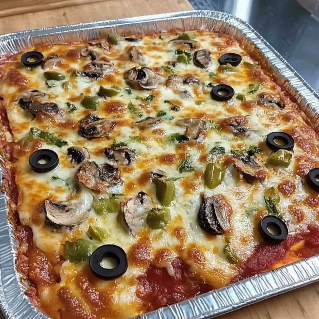 Weight Watchers Crustless Pizza Bake