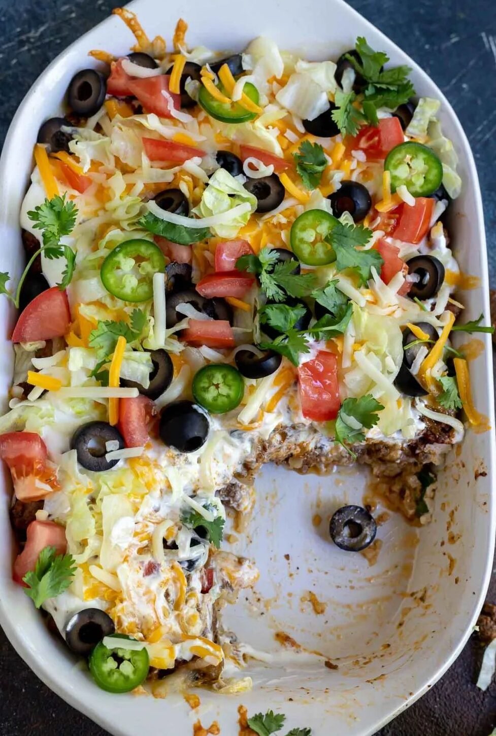 Low Carb Taco Casserole