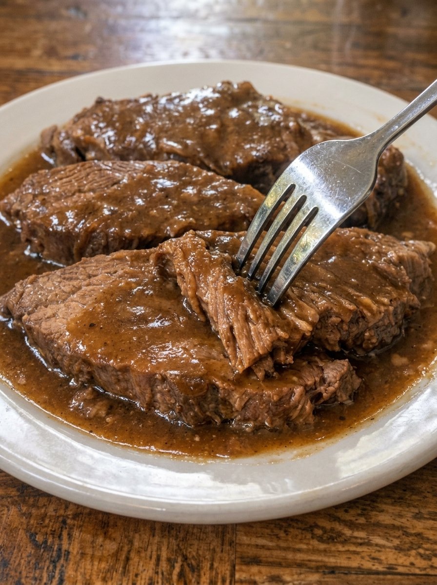 4-Ingredient Slow Cooker Sunday Dinner Roast