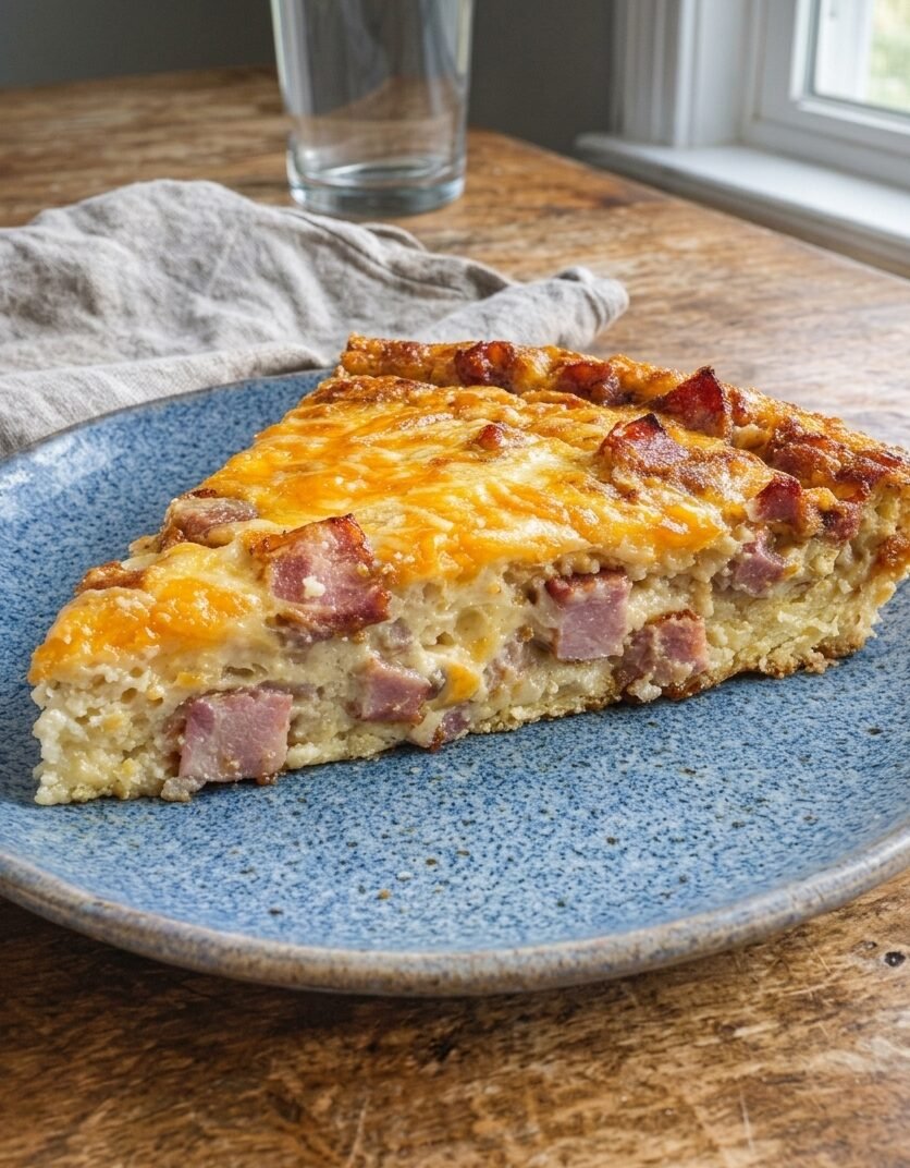 Crispy Carnivore Bacon Cheese Quiche Recipe