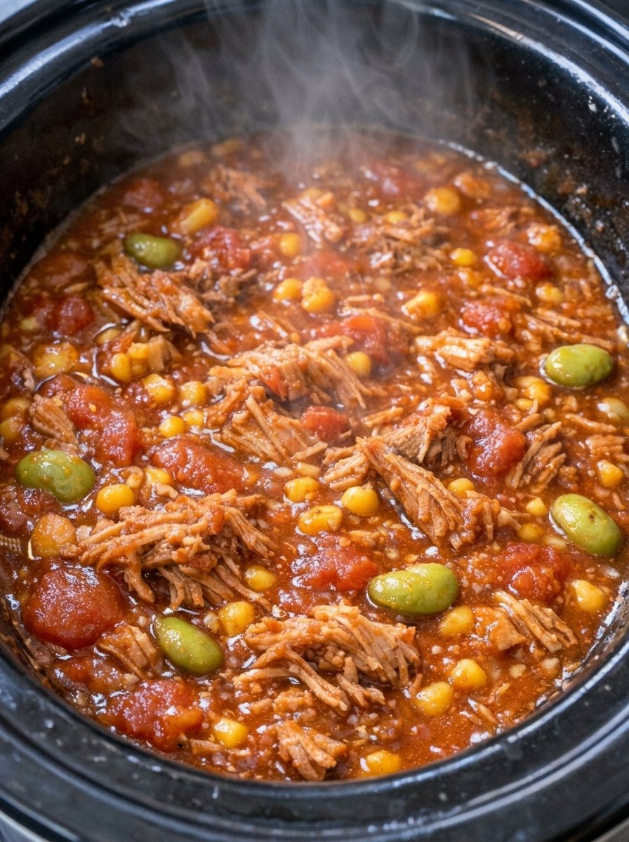 Slow Cooker 5-Ingredient Brunswick Stew