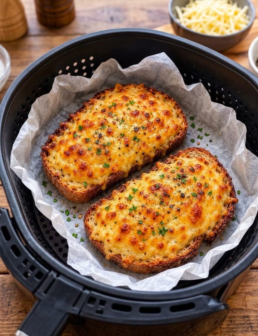 Air Fryer Cheese Toast