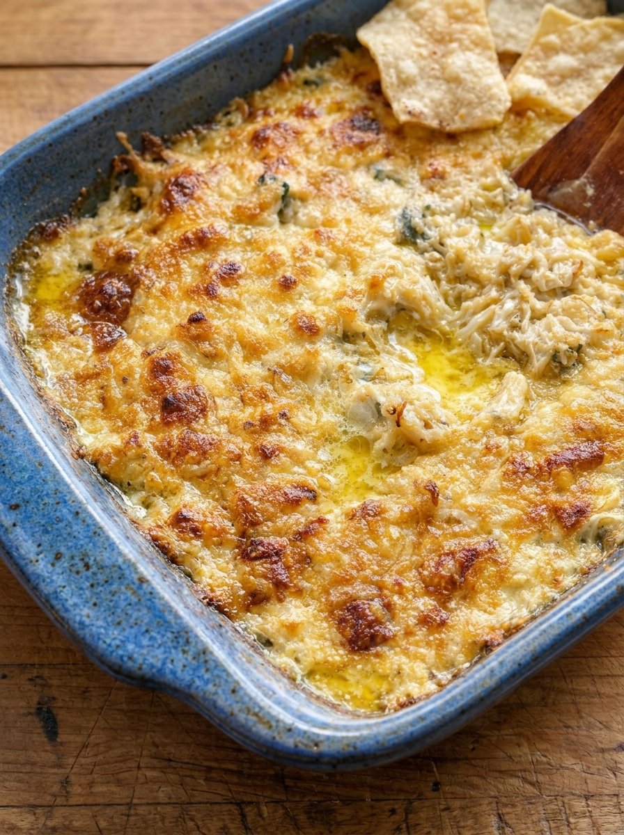 Low Carb Carnivore Baked Crab & Cream Cheese Dip Recipe
