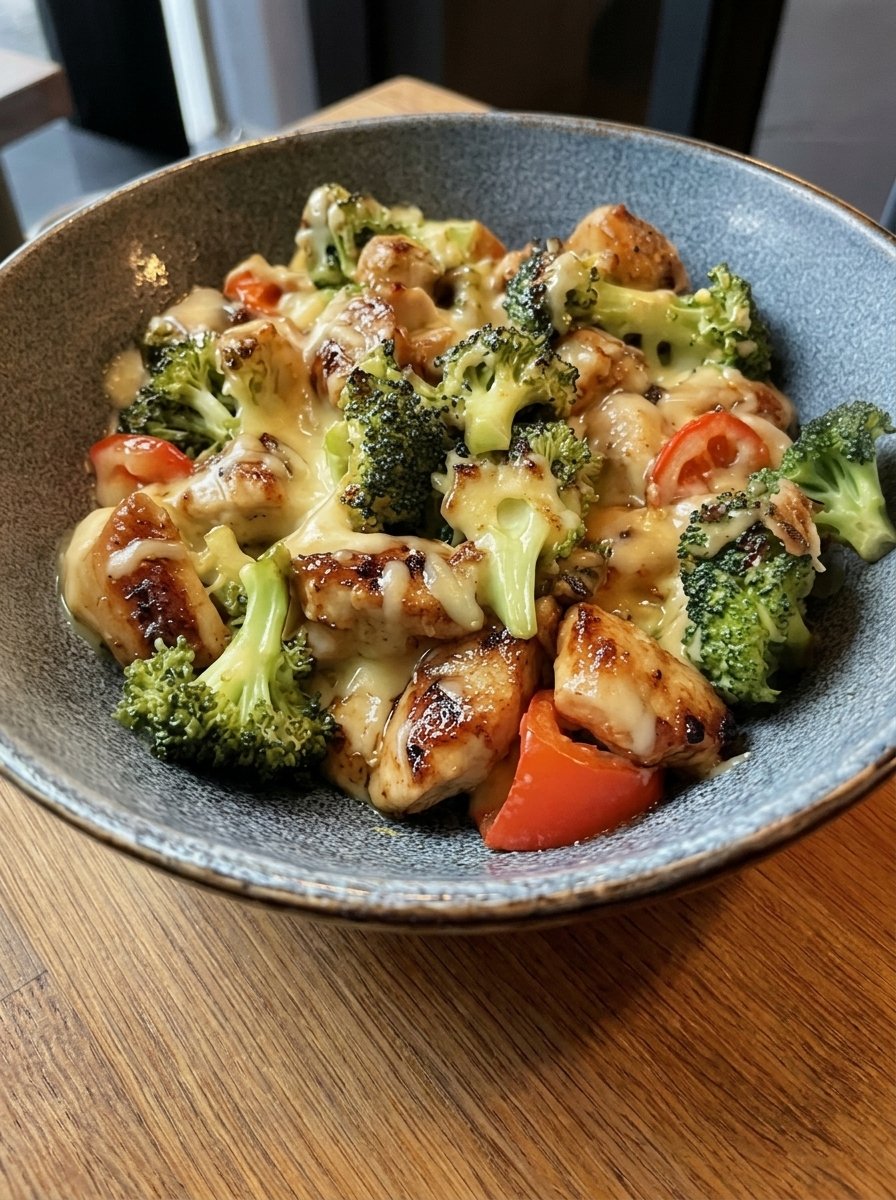 Low Carb Baked Potato Chicken and Broccoli Casserole