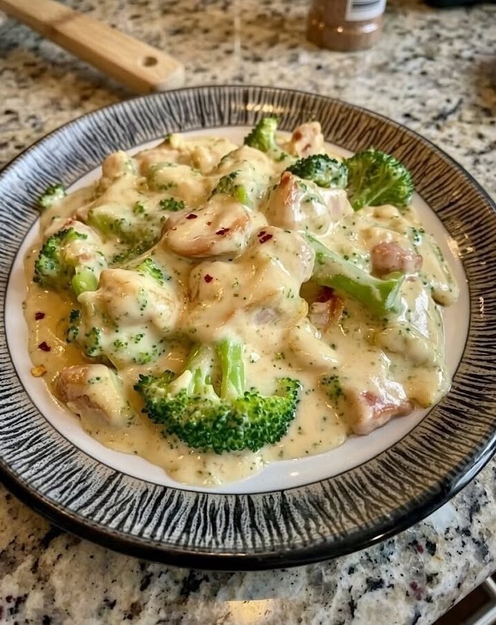 Low Carb One Pot Crack Chicken and Broccoli